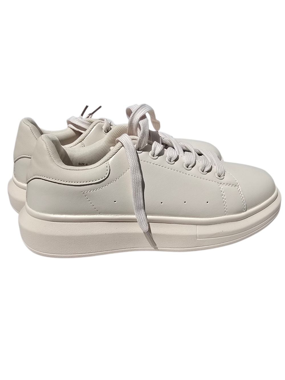 BERNESS Women’s Cream Casual Sneakers